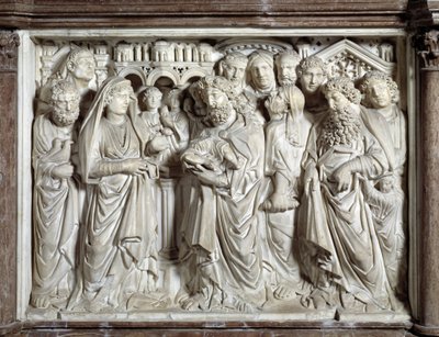 Presentation of Jesus to the Temple by Nicola Pisano