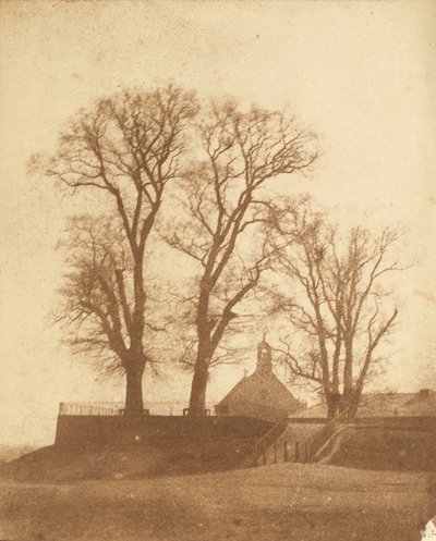 Forbury Hill, Reading, c. 1845 by Nicolaas Henneman