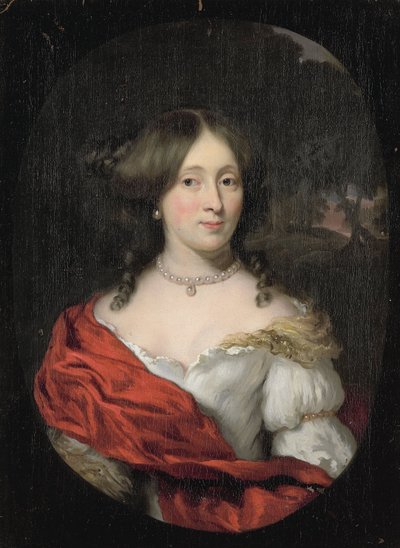 Portrait of Belichje Hulft by Nicolaes Maes