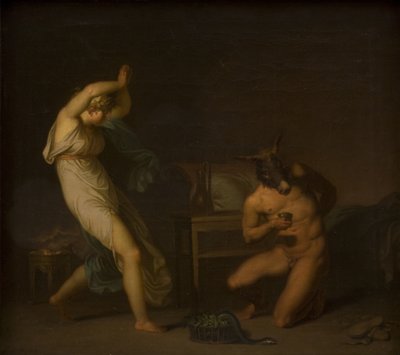 Fotis Sees Her Lover Lucius Transformed into an Ass. Motif from Apuleius