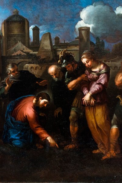 The Adulteress by Nicolas (school of) Poussin