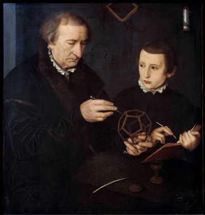 Portrait of Johann Neudorfer the Elder by Nicolas (workshop) Neufchatel