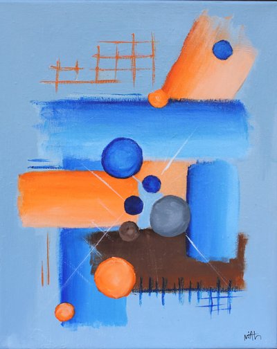 Dynamic Abstract Composition by Nicolas Alsterdal