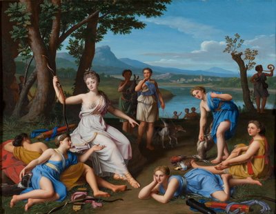 Diana Returning from the Hunt by Nicolas Colombel