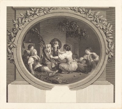 Education Does Everything by Nicolas Delaunay after Jean Honoré Fragonard