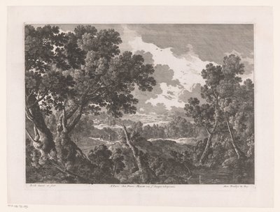 Landscape with Trees by Nicolas Perelle