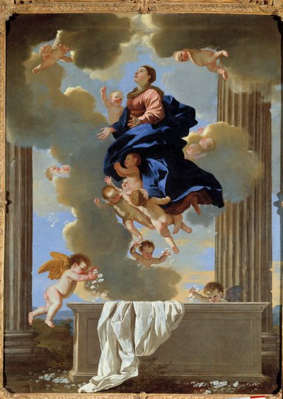 Assumption of the Virgin by Nicolas Poussin