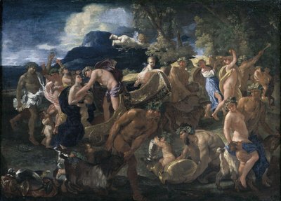 Bacchanale or Bacchus and Ariadne by Nicolas Poussin