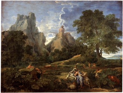 Landscape with Polyphemus, 1649 by Nicolas Poussin