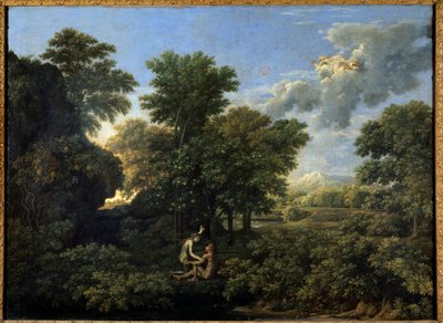 Spring or Earth Paradise by Nicolas Poussin