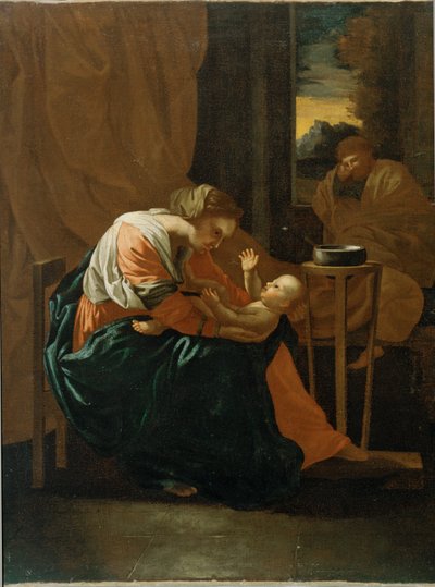 The Holy Family by Nicolas Poussin