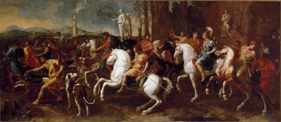 The Hunt of Meleagre by Nicolas Poussin
