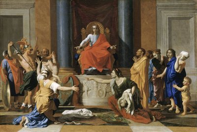 The Judgment of Solomon by Nicolas Poussin