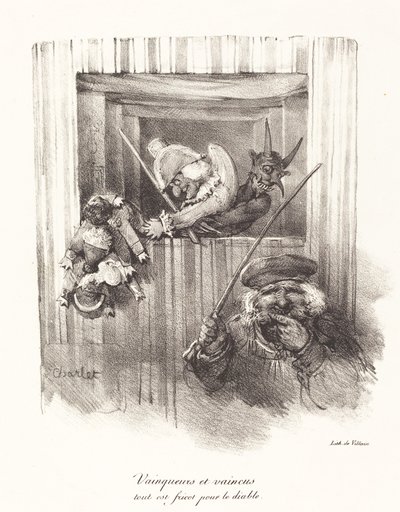 The Vanquishers and the Vanquished, All Food for the Devil by Nicolas Toussaint Charlet