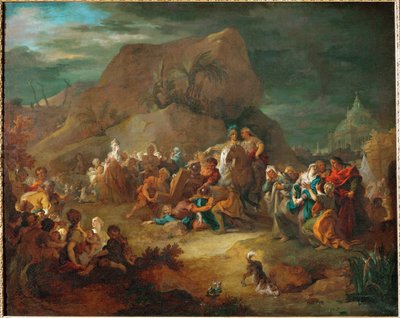 Christ Carrying the Cross by Nicolas de (workshop) Largilliere
