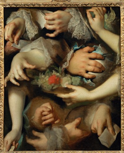 Study of Hands by Nicolas de (workshop) Largilliere
