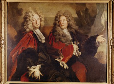 Portrait of Alderman Hugues Desnots and Alderman Bouhet, elected in 1702 by Nicolas de Largillière