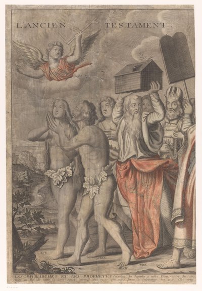 Triumphal Procession of Christ with Figures from the Old and New Testament (Part One) by Nicolas de Larmessin (I)