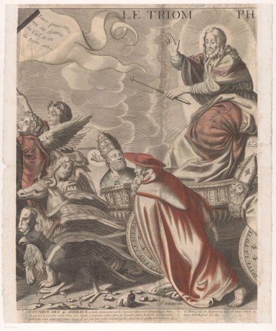 Triumphal Procession of Christ with Figures from the Old and New Testament (fifth part) by Nicolas de Larmessin (I)