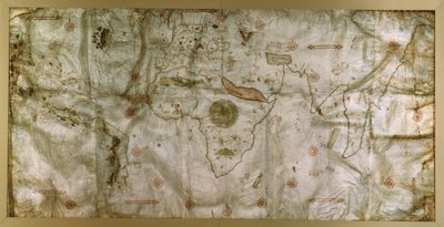Planisphere by Nicolas de Caverio by Nicolay de Caveri