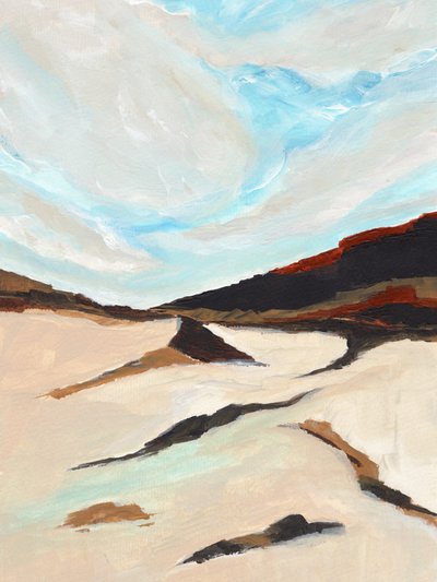 Abstract Desert Landscape by Nikita Jariwala