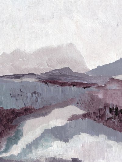 Muted Mountain Landscape by Nikita Jariwala