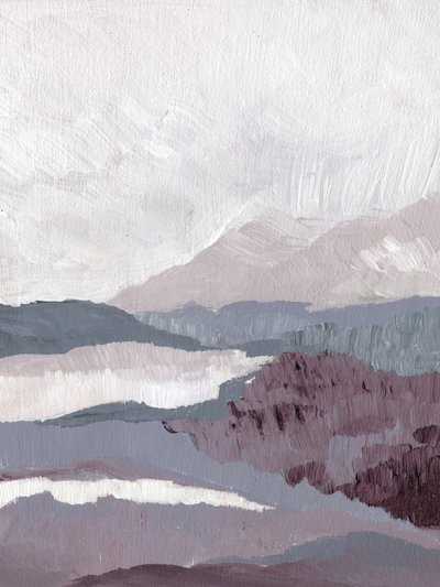Muted Mountain Layers by Nikita Jariwala