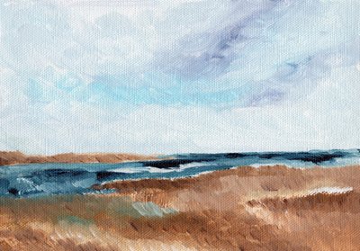Serene Coastal Landscape by Nikita Jariwala