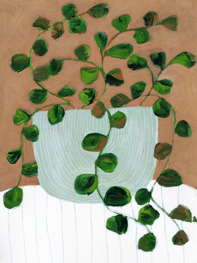 Warm Houseplant Pot by Nikita Jariwala