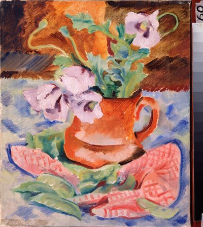 Still Life, Poppies by Nikolai Adrianovich Tyrsa