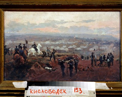Attack on the Green Hills - Episode of the Crimean War by Nikolai Dmitrievich Dmitriev Orenburgsky