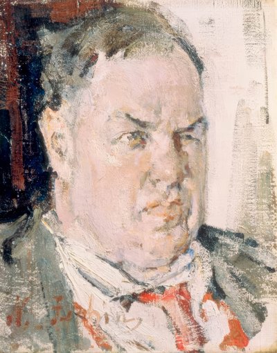 David D. Burljuk by Nikolai Iwanowitsch Feschin