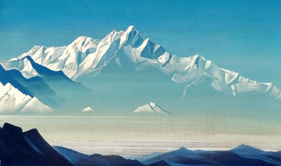 Mount of Five Treasures Two Worlds by Nikolai Konstantinowitsch Roerich