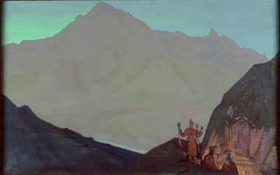 Chenresig, West Tibet by Nikolai Konstantinowitsch Roerich