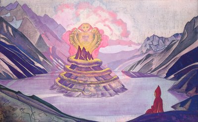 Nagarjuna Conqueror of the Serpent by Nikolai Konstantinowitsch Roerich