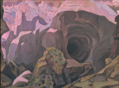Rondane. Stage design for the theatre play Peer Gynt by H. Ibsen, 1911 by Nikolai Konstantinowitsch Roerich