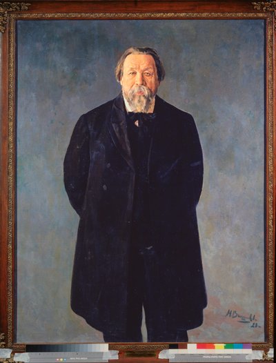 Portrait of the Composer M Ippolitov-Ivanov by Nikolai Nikolayevich Vysheslavtsev