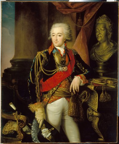 Portrait of Count Alexander Dmitriev Mamonov by Nikolay Ivanovich Argunov