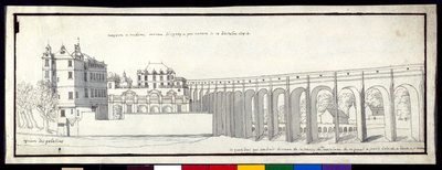 The aqueduct at Arcueil by Noel Gasselin