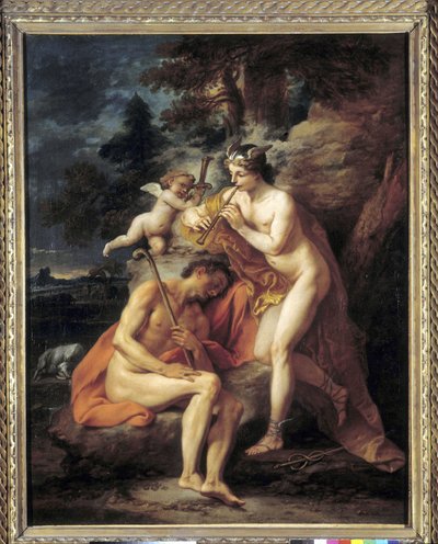 Mercury, Argus and Io (Formerly Endymion) by Noel Nicholas Coypel