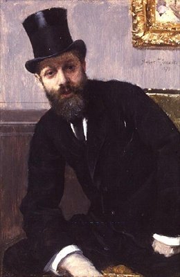 Portrait of Hippolyte Fortin by Norbert Goeneutte