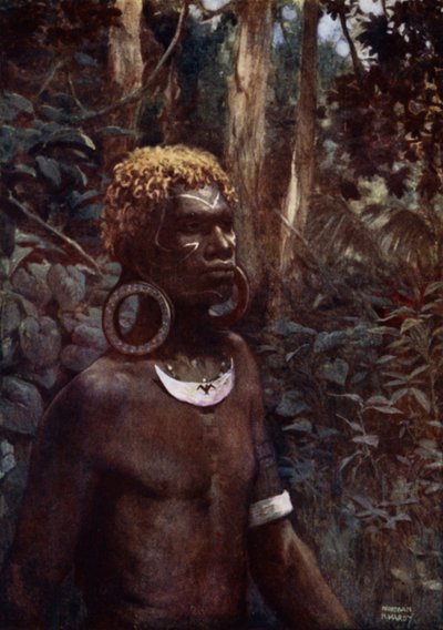 A Rubiana Native, Solomon Islands by Norman Hardy