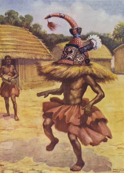 A Secret Society, Misumba, Lower Congo by Norman Hardy