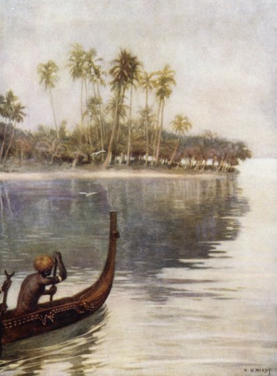 Early Morning, Gavutu, Solomon Islands by Norman Hardy
