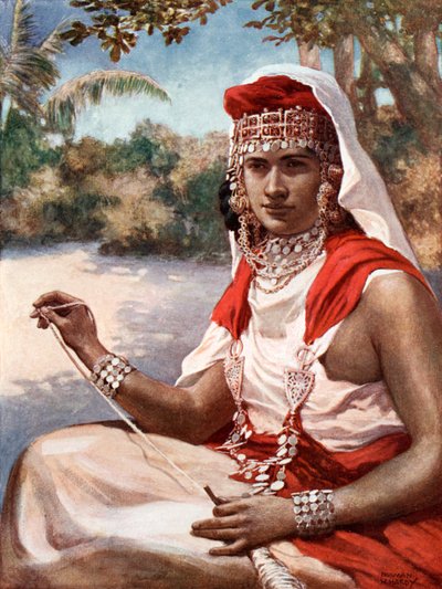 Kabyle Woman of Algeria by Norman Hardy