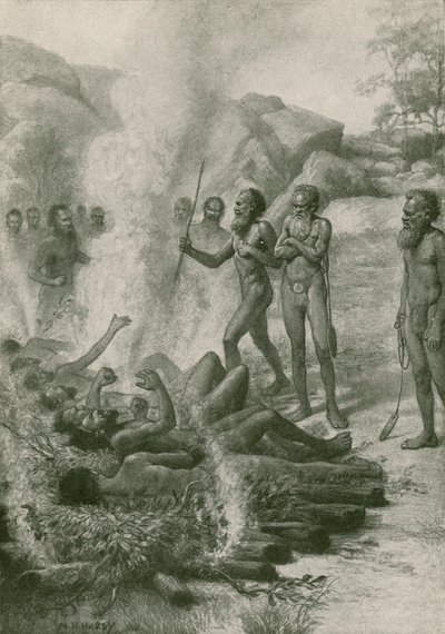 The Ordeal by Fire, a Totem Ceremony by Norman Hardy