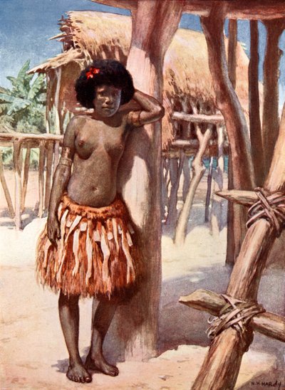 Woman of the Rigo District: British New Guinea by Norman Hardy
