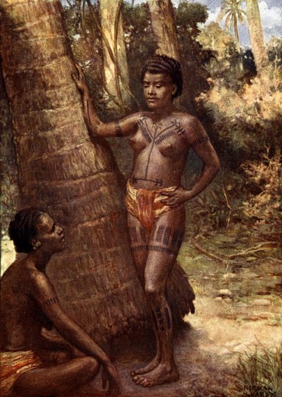 Women of Rennell Island (Polynesia) by Norman Hardy