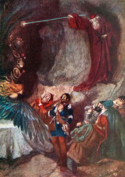 The Feast Vanished Away – The Tempest, Act III, Scene 3 by Norman Mills (after) Price