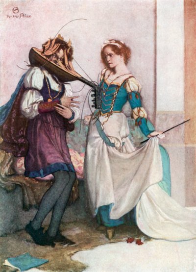 The Gentle Katherine. The Taming of the Shrew – Act II, Scene 1 by Norman Mills (after) Price